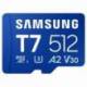 TARJETA DE MEMORIA SAMSUNG P7 512GB MICROSD XC/ CLASE 10/ 170MBS