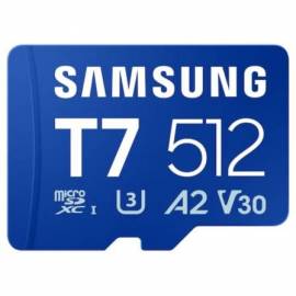 TARJETA DE MEMORIA SAMSUNG P7 512GB MICROSD XC/ CLASE 10/ 170MBS