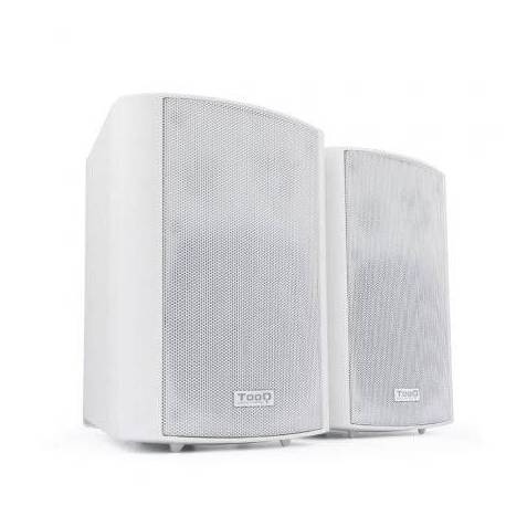 ALTAVOCES AUTOAMPLIFICADOS TOOQ TQOWS-01W/ 60W/ 2.0/ BLANCOS