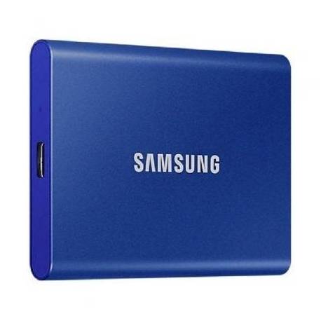 DISCO EXTERNO SSD SAMSUNG PORTABLE T7 1TB/ USB 3.2/ AZUL