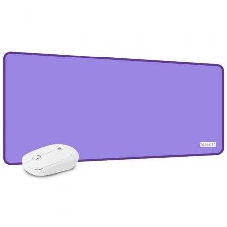 SET RATÓN INALÁMBRICO Y ALFOMBRILLA SUBBLIM HARMONY PURPLE/ HASTA 1200 DPI