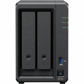 NAS SYNOLOGY ACTIVEPROTECT DP320/ 2 BAHÍAS 3.5'- 2.5'/ 8GB DDR4/ 16TB/ FORMATO TORRE