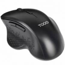 RATÓN ERGONÓMICO INALÁMBRICO TOOQ TQMWG-1105-B/ HASTA 1600 DPI