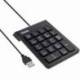TECLADO NUMÉRICO TOOQ TQK-2001-B