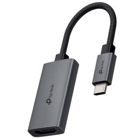 CONVERSOR HDMI 4K 60HZ TP-LINK UA520C/ HDMI HEMBRA - USB TIPO-C MACHO/ 10CM/ GRIS
