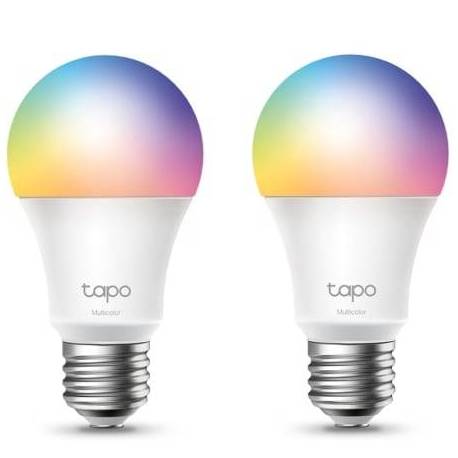 BOMBILLA INTELIGENTE TP-LINK TAPO TL13E/ CASQUILLO E27/ 8.3W/ 806 LÚMENES/ 2500 - 6500K/ PACK 2