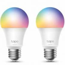 BOMBILLA INTELIGENTE TP-LINK TAPO TL13E/ CASQUILLO E27/ 8.3W/ 806 LÚMENES/ 2500 - 6500K/ PACK 2