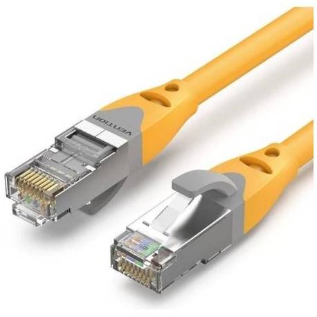 CABLE DE RED RJ45 SFTP VENTION IBHYQ CAT.6A/ 20M/ AMARILLO