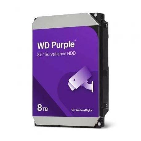 DISCO DURO WESTERN DIGITAL WD PURPLE SURVEILLANCE 8TB/ 3.5'/ SATA III/ 256MB