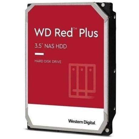 DISCO DURO WESTERN DIGITAL WD RED PLUS NAS 6TB/ 3.5'/ SATA III/ 256MB