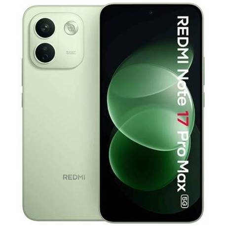 SMARTPHONE XIAOMI REDMI NOTE 17 PRO MAX 8GB/ 256GB/ 6.83'/ 5G/ VERDE
