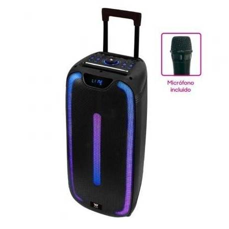 ALTAVOZ PORTABLE CON BLUETOOTH WOXTER ROCK'N'ROLLER ST/ 100W