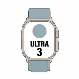 APPLE WATCH ULTRA 3/ GPS/ CELLULAR/ 49MM/ CAJA DE TITANIO NATURAL/ CORREA LOOP ALPINE AZUL CLARO S