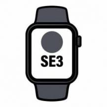 APPLE WATCH SE3/ GPS/ CELLULAR/ 44MM/ CAJA DE ALUMINIO MEDIANOCHE/ CORREA DEPORTIVA MEDIANOCHE M/L