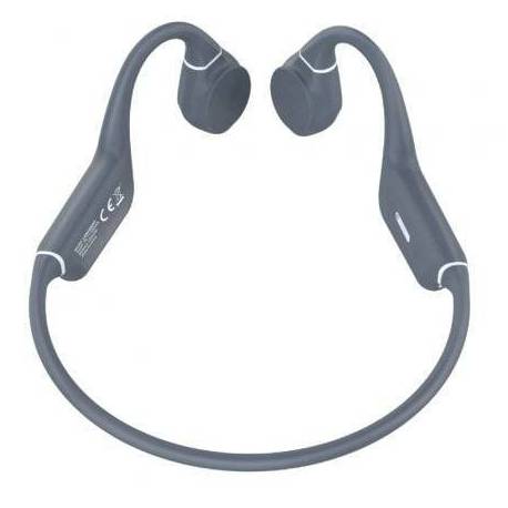 AURICULARES INALÁMBRICOS DEPORTIVOS DE CONDUCCIÓN ÓSEA LEOTEC OSEA KURI/ CON MICRÓFONO/ BLUETOOTH/ GRISES