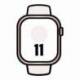 APPLE WATCH SERIES 11/ GPS/ 46MM/ ORO ROSA/ CORREA DEPORTIVA ROSA RUBOR (M/L)