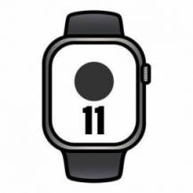 APPLE WATCH SERIES 11/ GPS/ CELLULAR/ 42MM/ TITANIO NATURAL/ CORREA DEPORTIVA NEGRA (M/L)