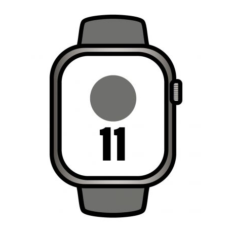 APPLE WATCH SERIES 11/ GPS/ CELLULAR/ 46MM/ TITANIO NATURAL/ CORREA DEPORTIVA GRIS PIEDRA S/M