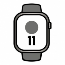 APPLE WATCH SERIES 11/ GPS/ CELLULAR/ 46MM/ TITANIO NATURAL/ CORREA DEPORTIVA GRIS PIEDRA S/M