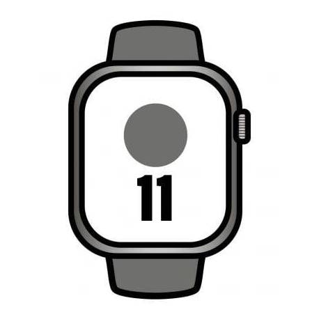 APPLE WATCH SERIES 11/ GPS/ CELLULAR/ 46MM/ TITANIO NATURAL/ CORREA DEPORTIVA GRIS PIEDRA M/L