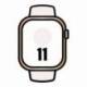 APPLE WATCH SERIES 11/ GPS/ CELLULAR/ 46MM/ TITANIO DORADO/ CORREA DEPORTIVA ROSA RUBOR M/L