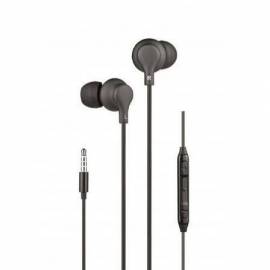 AURICULARES INTRAUDITIVOS DAEWOO DW2013/ CON MICRÓFONO/ JACK 3.5/ NEGROS