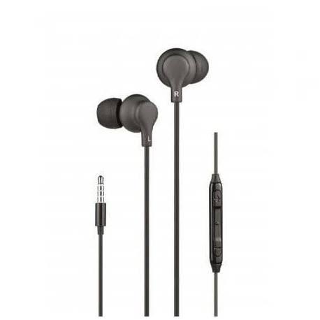 AURICULARES INTRAUDITIVOS DAEWOO DW2013/ CON MICRÓFONO/ JACK 3.5/ NEGROS