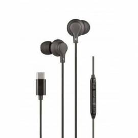 AURICULARES INTRAUDITIVOS DAEWOO DW2015/ CON MICRÓFONO/ USB TIPO-C/ NEGROS