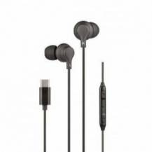 AURICULARES INTRAUDITIVOS DAEWOO DW2015/ CON MICRÓFONO/ USB TIPO-C/ NEGROS