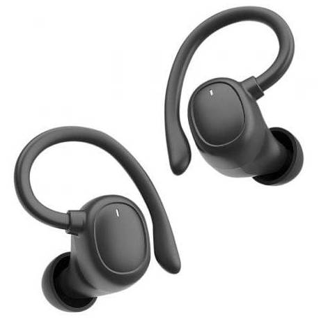AURICULARES DEPORTIVOS BLUETOOTH MUVIT IO SMART TRUE WIRELESS SPORT ENC CON ESTUCHE DE CARGA/ AUTONOMÍA 6H/ NEGROS