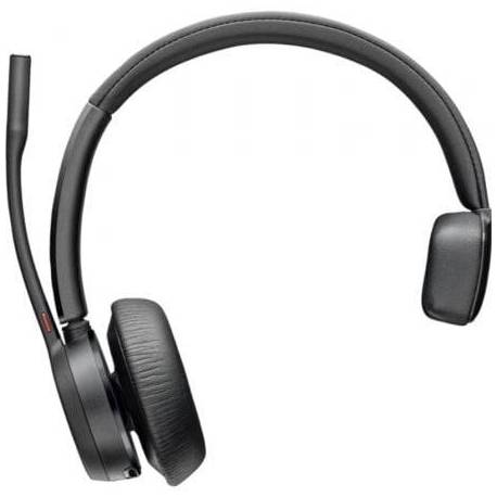 AURICULAR INALÁMBRICO POLY VOYAGER 4310 + ADAPTADOR BT700 + BASE DE CARGA/ CON MICRÓFONO/ BLUETOOTH/ NEGRO