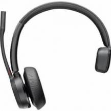 AURICULAR INALÁMBRICO POLY VOYAGER 4310 + ADAPTADOR BT700 + BASE DE CARGA/ CON MICRÓFONO/ BLUETOOTH/ NEGRO