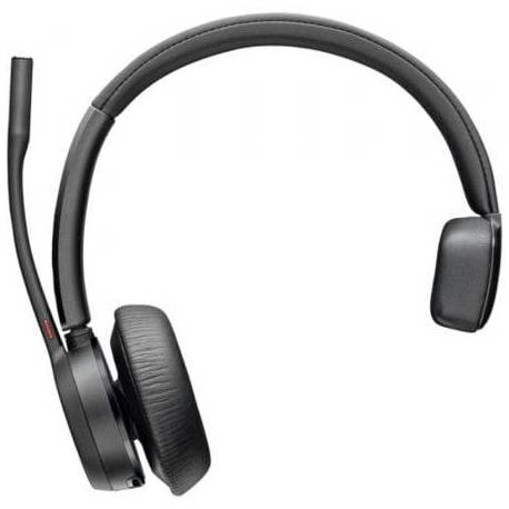 AURICULAR INALÁMBRICO POLY VOYAGER 4310-M PARA MICROSOFT TEAMS + ADAPTADOR BT700 + BASE DE CARGA/ CON MICRÓFONO/ BLUETOOTH/