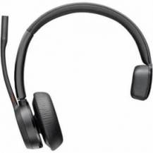 AURICULAR INALÁMBRICO POLY VOYAGER 4310-M PARA MICROSOFT TEAMS + ADAPTADOR BT700 + BASE DE CARGA/ CON MICRÓFONO/ BLUETOOTH/