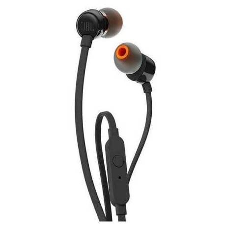 AURICULARES INTRAUDITIVOS JBL TUNE 110/ CON MICRÓFONO/ JACK 3.5/ NEGROS
