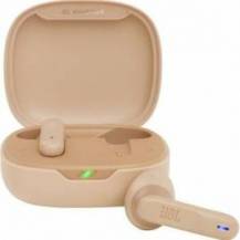 AURICULARES BLUETOOTH JBL WAVE FLEX CON ESTUCHE DE CARGA/ AUTONOMÍA 8H/ BEIGE