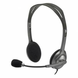 AURICULARES LOGITECH H111/ CON MICRÓFONO/ JACK 3.5/ NEGROS