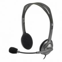 AURICULARES LOGITECH H111/ CON MICRÓFONO/ JACK 3.5/ NEGROS