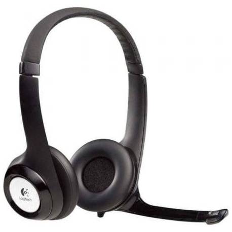 AURICULARES LOGITECH H390/ CON MICRÓFONO/ USB/ NEGROS