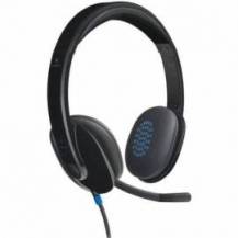 AURICULARES LOGITECH H540/ CON MICRÓFONO/ USB/ NEGROS