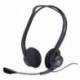 AURICULARES LOGITECH HEADSET PC 960/ CON MICRÓFONO/ USB/ NEGROS