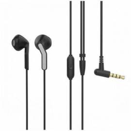 AURICULARES INTRAUDITIVOS MUVIT FOR CHANGE MCHPH0001/ CON MICRÓFONO/ JACK 3.5/ NEGROS