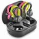 AURICULARES DEPORTIVOS BLUETOOTH NGS ÁRTICA JOGGER CON ESTUCHE DE CARGA/ AUTONOMÍA 10H/ NEGROS