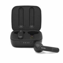 AURICULARES BLUETOOTH NGS ÁRTICA MOVE CON ESTUCHE DE CARGA/ AUTONOMÍA 7H/ NEGROS
