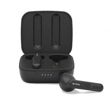 AURICULARES BLUETOOTH NGS ÁRTICA MOVE CON ESTUCHE DE CARGA/ AUTONOMÍA 7H/ NEGROS