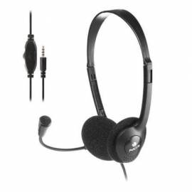 AURICULARES NGS MS103 MAX/ CON MICRÓFONO/ JACK 3.5/ NEGROS