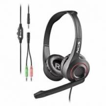 AURICULARES NGS MSX 10 PRO/ CON MICRÓFONO/ JACK 3.5/ NEGROS