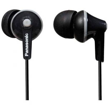 AURICULARES INTRAUDITIVOS PANASONIC RP-HJE125/ JACK 3.5/ NEGROS