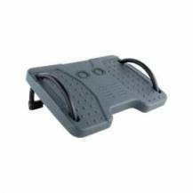 REPOSAPIÉS AJUSTABLE/ INCLINABLE TOOQ TQFR0601-G/ 424 X 305 X 145 MM