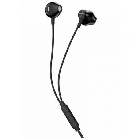 AURICULARES INTRAUDITIVOS CON MICRÓFONO PHILIPS TAUE101BK/00/ JACK 3.5/ NEGROS
